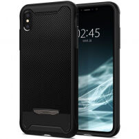 Spigen Hybrid NX tok iPhone XS / X - fekete