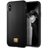 Spigen La Manon Classy tok Apple iPhone XS / X - fekete