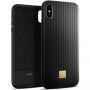 Spigen La Manon Classy tok Apple iPhone XS / X - fekete