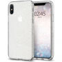 Spigen Liquid Crystal Glitter tok iPhone XS / X - átlátszó