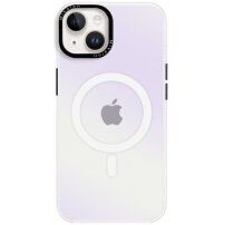Színes tok lencse körüli kerettel és MagSafe -vel - iPhone 14 - átlátszó
