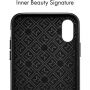 Spigen La Manon Câlin tok Apple iPhone XS / X - fekete