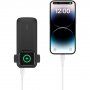 BELKIN power bank / külső akkumulátor vezeték nélküli gyors töltéssel - Apple Watch USB-C porttal - 10 000 mAh - fekete