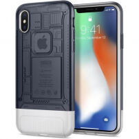 Spigen Classic C1 tok Apple iPhone X - fekete