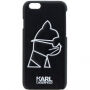 Karl Lagerfeld Head Punk tok iPhone 6 / 6S - fekete