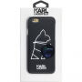 Karl Lagerfeld Head Punk tok iPhone 6 / 6S - fekete
