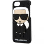 Karl Lagerfeld Karl Body tok iPhone SE (2020/2022) / 8 / 7 - fekete