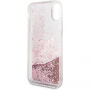 Karl Lagerfeld Peek and Boo Glitter tok iPhone X - arany