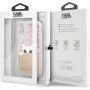 Karl Lagerfeld Peek and Boo Glitter tok iPhone X - arany