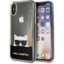 Karl Lagerfeld Choupette Sunglass tok iPhone X - arany
