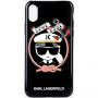 Karl Lagerfeld Karl Sailor tok iPhone X - fekete