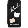 Karl Lagerfeld Pins Book tok iPhone X - fekete