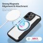 DUX DUCIS Skin X flip cover tok MagSafe -vel - iPhone 13 Pro - fekete