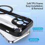 DUX DUCIS Skin X flip cover tok MagSafe -vel - iPhone 13 Pro - fekete