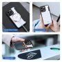 DUX DUCIS Skin X flip cover tok MagSafe -vel - iPhone 13 Pro - fekete