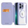 DUX DUCIS Skin X flip cover tok MagSafe -vel - iPhone 13 Pro - lila