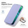 DUX DUCIS Skin X flip cover tok MagSafe -vel - iPhone 13 Pro - lila