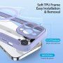 DUX DUCIS Skin X flip cover tok MagSafe -vel - iPhone 13 Pro - lila