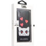 Karl Lagerfeld Original faceplate tok iPhone X - fekete