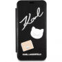 Karl Lagerfeld Pins Book tok iPhone SE (2020/2022) / 8 / 7 - fekete