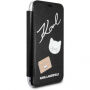 Karl Lagerfeld Pins Book tok iPhone SE (2020/2022) / 8 / 7 - fekete