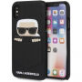Karl Lagerfeld Sneaky Karl tok iPhone X - fekete