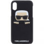 Karl Lagerfeld Sneaky Karl tok iPhone X - fekete