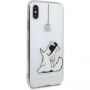 Karl Lagerfeld tok iPhone X - átlátszó