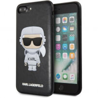 Karl Lagerfeld Space Cosmonaut tok iPhone 7 Plus / 8 Plus - fekete