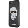 Karl Lagerfeld Space Cosmonaut tok iPhone 7 Plus / 8 Plus - fekete
