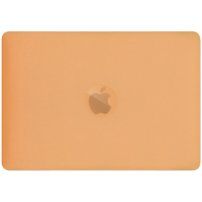 Matt transzparens tok lehajtható állvánnyal - MacBook Air 13" (A1932 / A2179 / A2337) - narancssárga