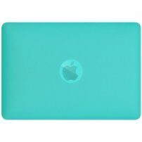 Matt transzparens tok lehajtható állvánnyal - MacBook Air 13" (A1932 / A2179 / A2337) - türkizkék