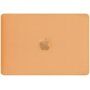 Matt transzparens tok lehajtható állvánnyal - MacBook Pro 13" (A2251 / A2289 / A2338) - narancssárga