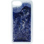 Guess Liquid Glitter tok iPhone SE (2020/2022) / 8 / 7 - ezüst / kék