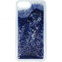 Guess Liquid Glitter tok iPhone SE (2020/2022) / 8 / 7 - ezüst / kék