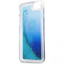 Guess Liquid Glitter tok iPhone SE (2020/2022) / 8 / 7 - sötétkék