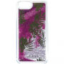 Guess Liquid Glitter tok iPhone SE (2020/2022) / 8 / 7 - rózsaszín pálmafával