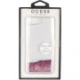 Guess Liquid Glitter tok iPhone 6 Plus / 6S Plus / 7 Plus / 8 Plus - rózsaszín-arany