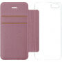 Guess Iridescent Book tok iPhone 5 / 5S / SE (2016) - rózsaszín