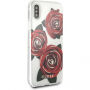 Guess Original Flower tok iPhone X - arany