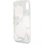 Guess Original Flower tok iPhone X - arany