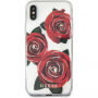 Guess Original Flower tok iPhone X - arany
