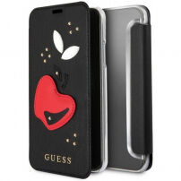 Guess Original book tok iPhone X - fekete