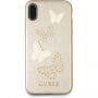 Guess Studs and Sparkle tok iPhone X - bézs