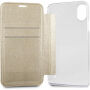 Guess Studs and Sparkle Book tok iPhone X - bézs