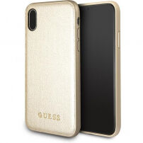 Guess Iridescent tok iPhone X - arany