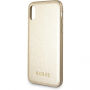 Guess Iridescent tok iPhone X - arany