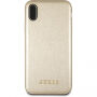 Guess Iridescent tok iPhone X - arany