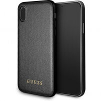 Guess Iridescent tok iPhone X - fekete