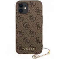Guess Charms Hard Case tok iPhone XR / 11 - barna